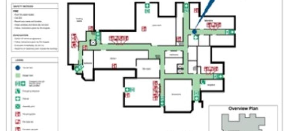 Come si deve redigere una planimetria di emergenza?g